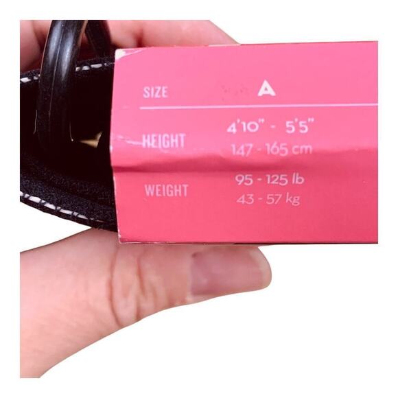 SPANX Very Black Pointelle Leg Shaping Tights Size A - Picture 4 of 6